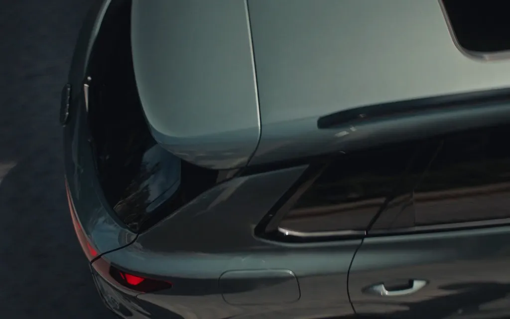 Detalle de líneas aerodinámicas de un Audi seminuevo certificado